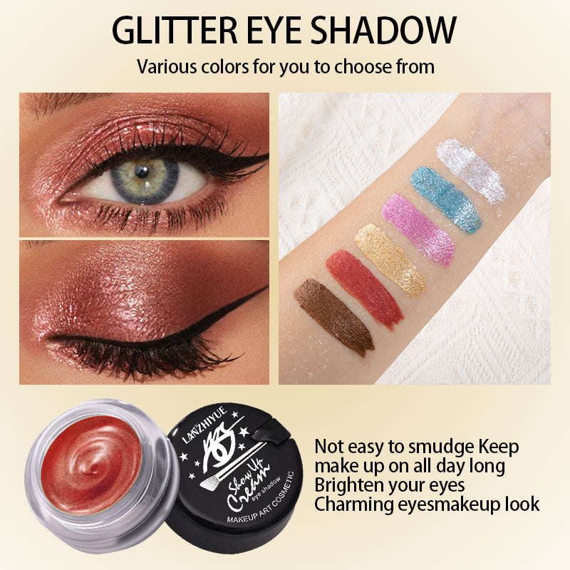 6-Farben-Perlmutt-Lidschatten