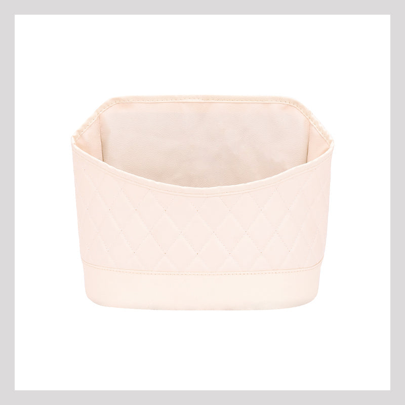 🚗 Car Seat Middle Leather Storage Net | Große Kapazität, halten Sie Ihr Auto ordentlich und aufgeräumt💼