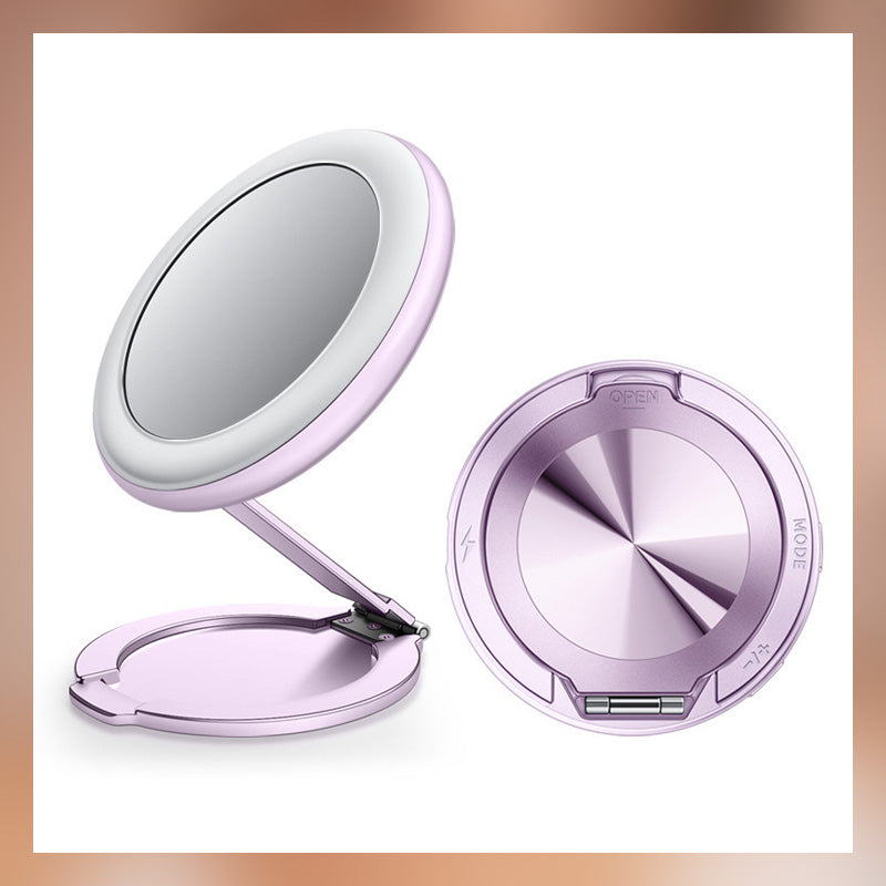 🌟 Vier-in-Eins Magnetischer Make-up Spiegelständer — Fixiere deine Schönheit, erleuchte jeden Moment! ✨