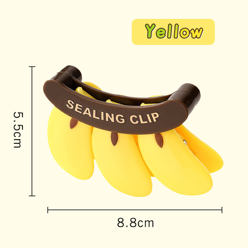 🍌 Magnetischer Bananenverschlussclip – Frische mit Spaß und ohne Stress