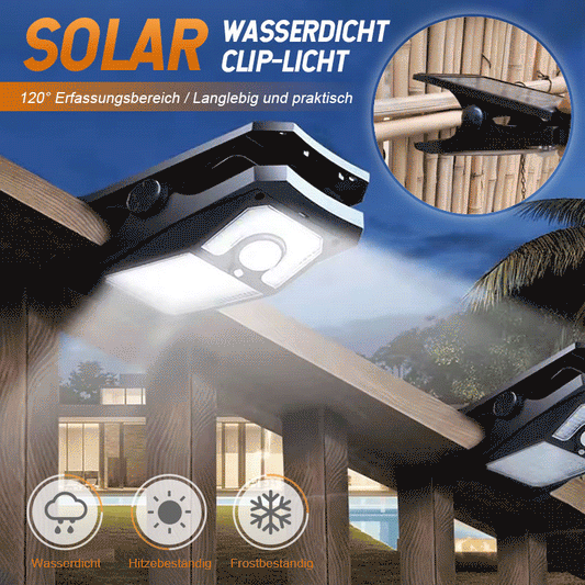 Wasserdichtes Solar-Clip-Licht