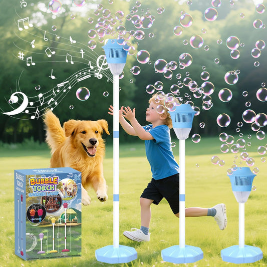 🏆#1 Bestseller - 🫧 Automatischer Stand-Seifenblasenmacher – Erzeuge in Sekundenschnelle einen magischen Seifenblasensturm✨