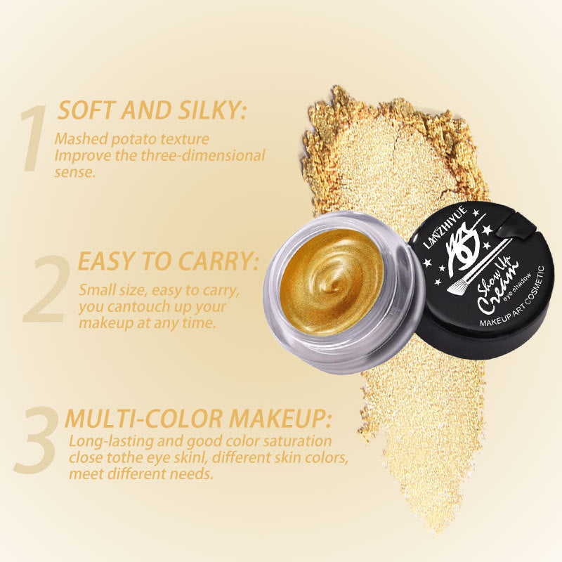 6-Farben-Perlmutt-Lidschatten