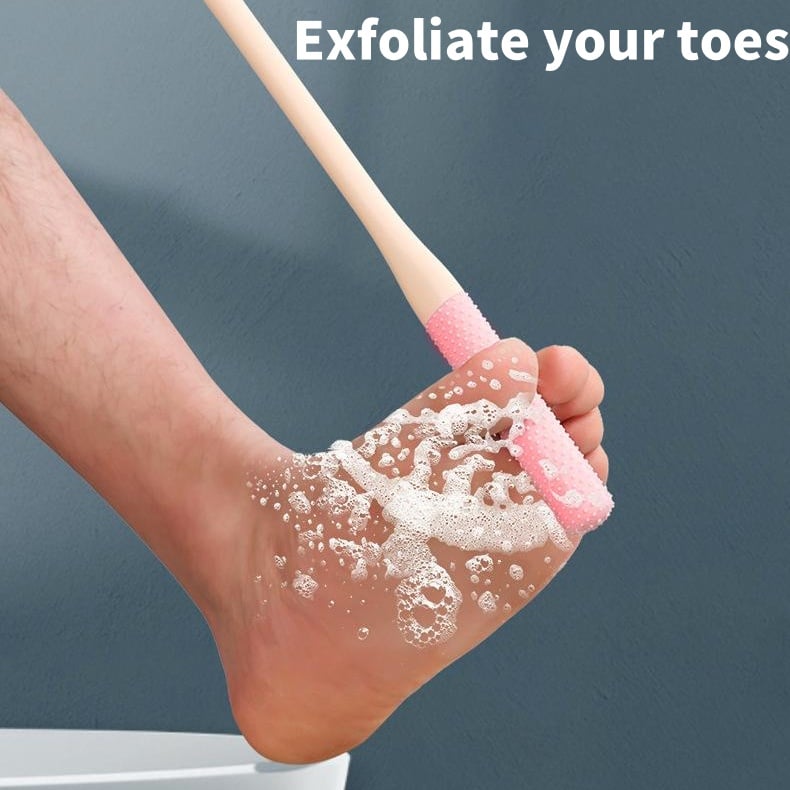 Zehenzwischenraum-Reinigungsbürste