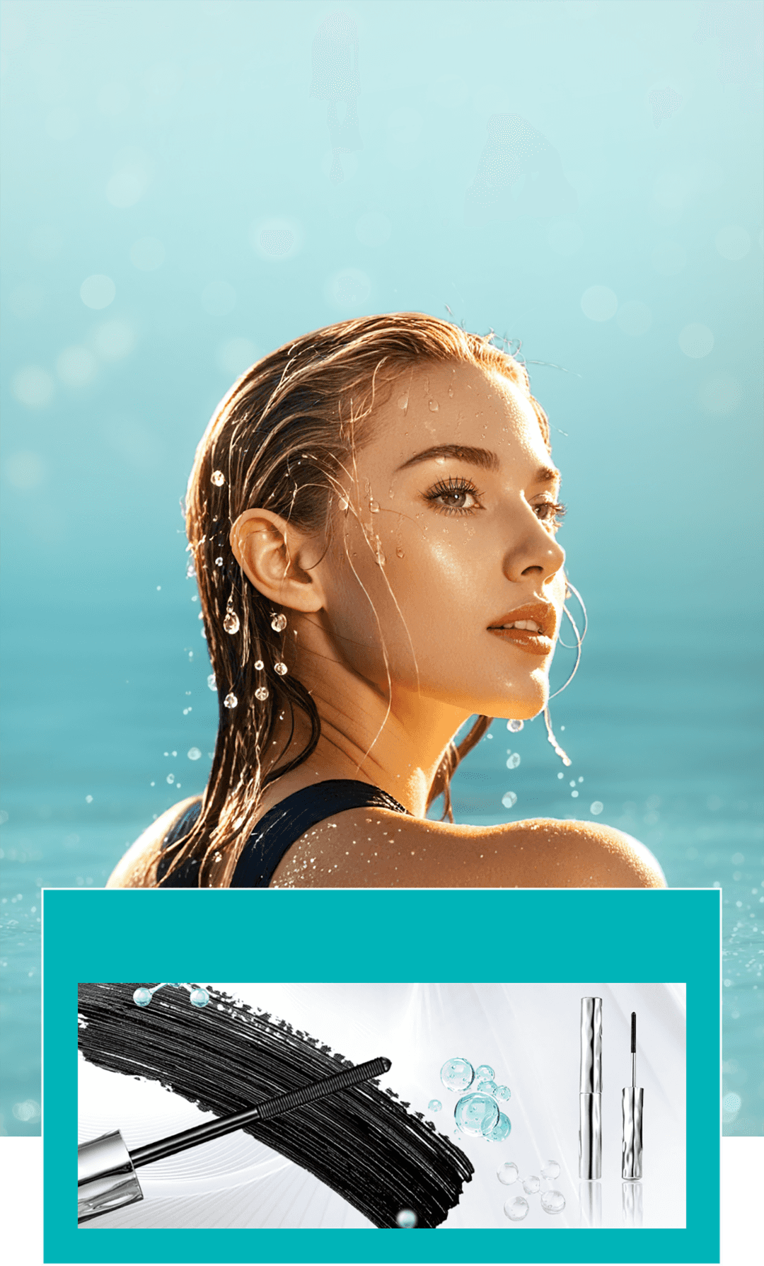 Mascara für lange, dichte Wimpern