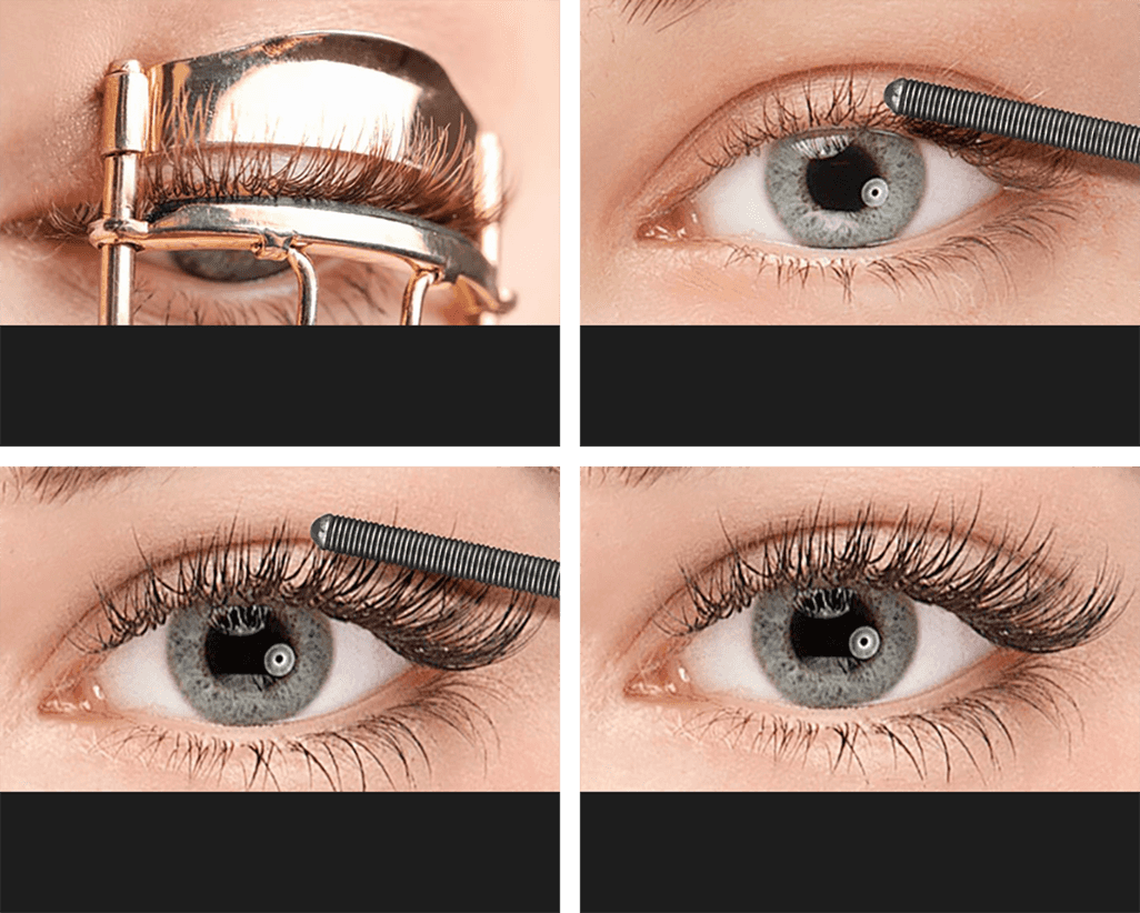 Mascara für lange, dichte Wimpern