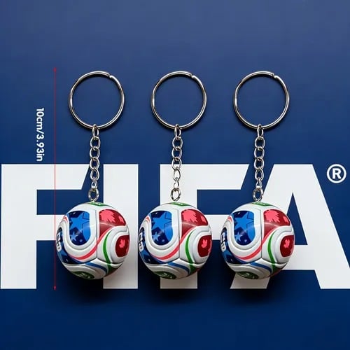 FIFA Fußball-Weltmeisterschaft 2026 USA-MEX-CAN Schlüsselanhänger: Trage den Geist des Spiels überall hin ✨