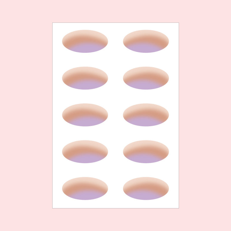 Lidschatten Tattoo Aufkleber