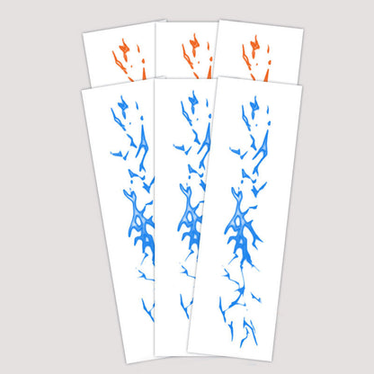 🔥 Lightning Glow-in-the-Dark Tattoo Aufkleber