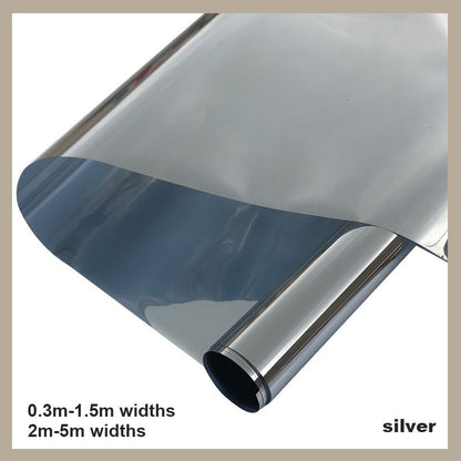 Unidirektionale transparente Sonnenschutz- und Wärmeschutz-Fensterfolie