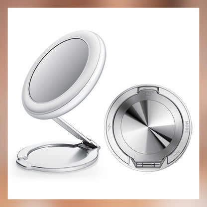 🌟 Vier-in-Eins Magnetischer Make-up Spiegelständer — Fixiere deine Schönheit, erleuchte jeden Moment! ✨