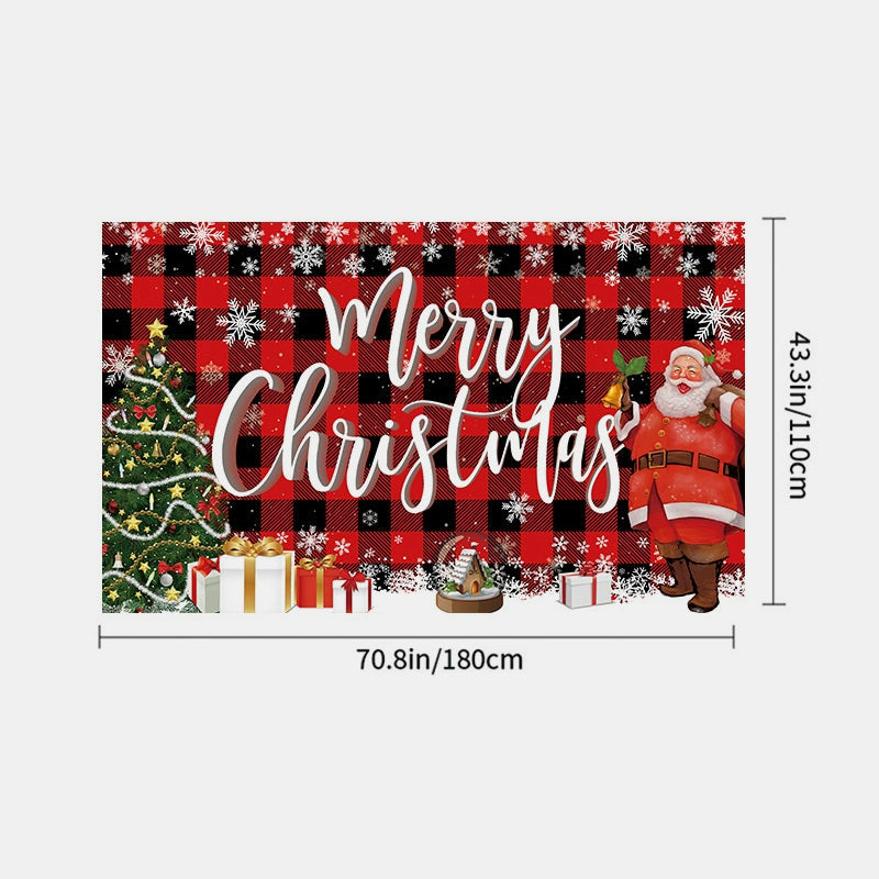 Szenenanordnung Weihnachtsgartendekoration