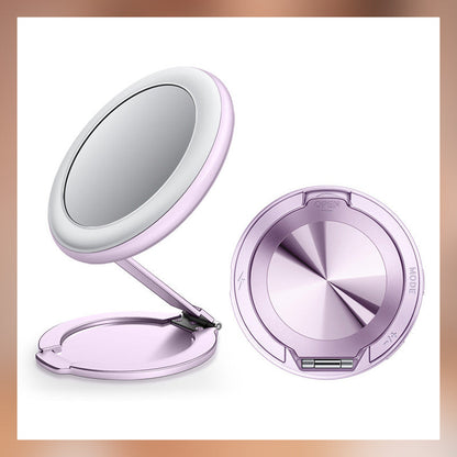 🌟 Vier-in-Eins Magnetischer Make-up Spiegelständer — Fixiere deine Schönheit, erleuchte jeden Moment! ✨