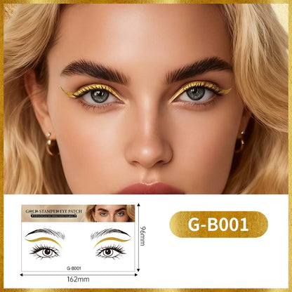 ✨💖 Glitzernde Augen-Tattoo-Aufkleber
