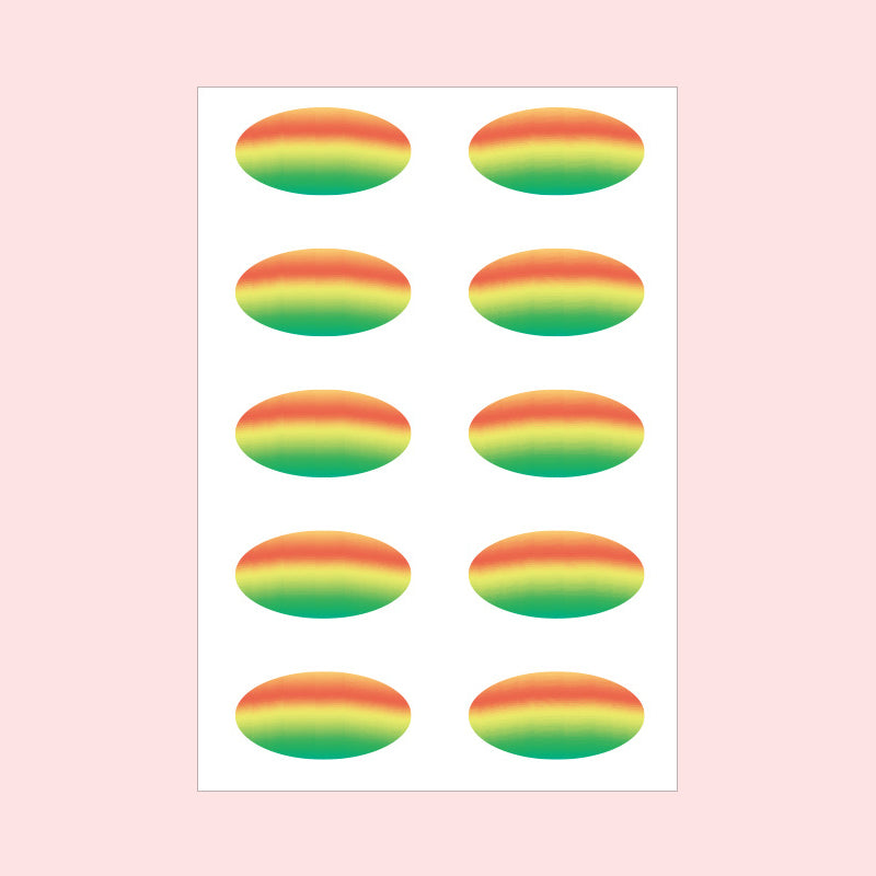 Lidschatten Tattoo Aufkleber