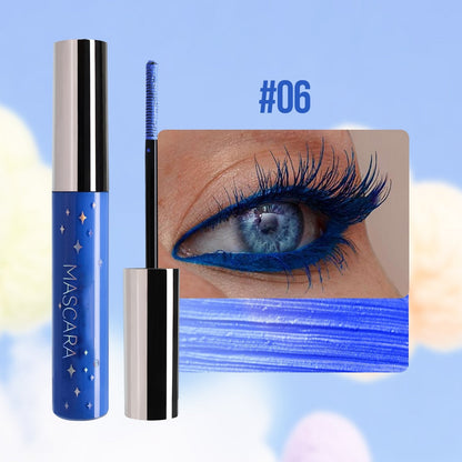 Bunte Glitzer-Mascara