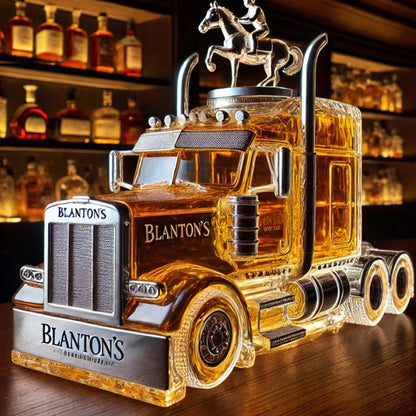 🥃Kreativ geformte Whiskyflasche