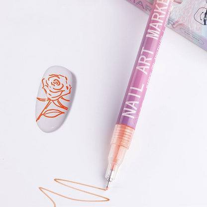 Professionelles Nagelkunst-Stift-Set mit 12 Farben