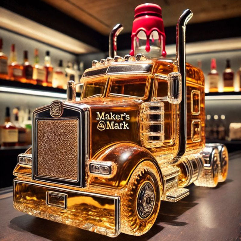 🥃Kreativ geformte Whiskyflasche