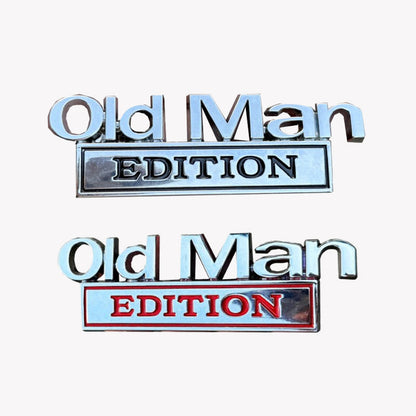 🚗 Old Man Edition-Autoemblem