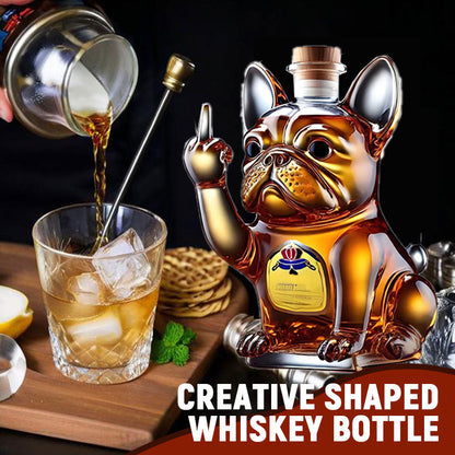 🥃Kreativ geformte Whiskyflasche
