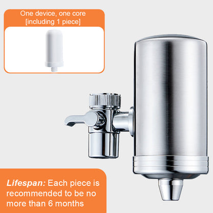 🔥 Installationsfreier Wasserfilter für Haushaltsarmaturen aus Edelstahl