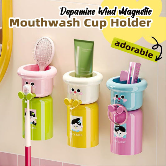 Dopamine Wind Magnetischer Mundwasserbecher-Halter