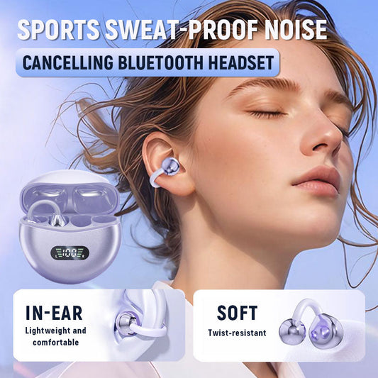 Sport-Bluetooth-Headset mit Schweißschutz und Geräuschunterdrückung