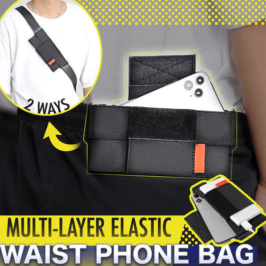 Elastische unsichtbare Handy-Gürteltasche