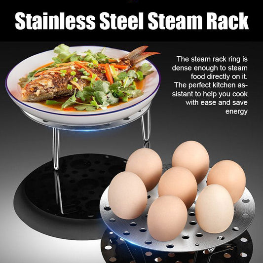 Dampfständer aus Edelstahl