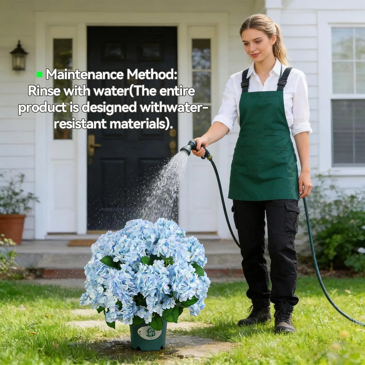 🌷 Lebensechte Hortensien im Set: Immer blühend, nie gießen – Ihr perfekter Traumgarten! 🏡