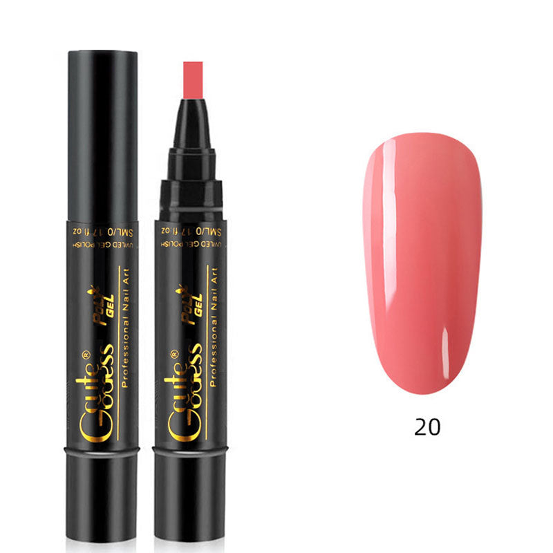 Ein-Schritt-Kleber Drei-in-Eins-Nagellack-Gelstift