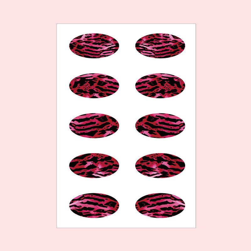 Lidschatten Tattoo Aufkleber