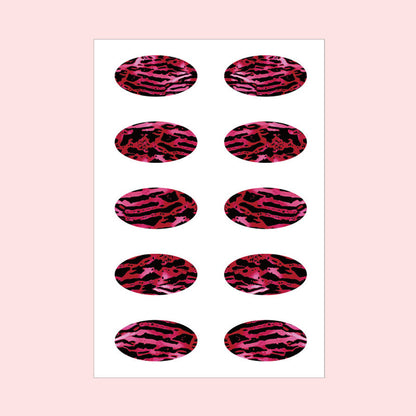 Lidschatten Tattoo Aufkleber