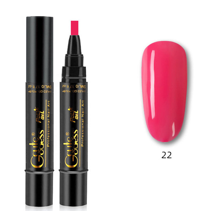 Ein-Schritt-Kleber Drei-in-Eins-Nagellack-Gelstift