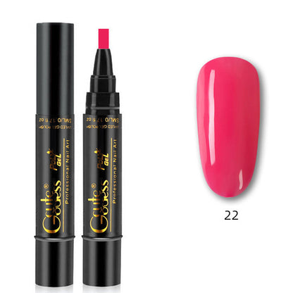 Ein-Schritt-Kleber Drei-in-Eins-Nagellack-Gelstift