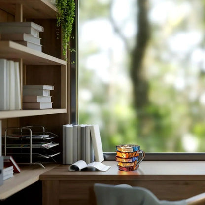 Innovatives 3D-Malbuch Kaffeetasse