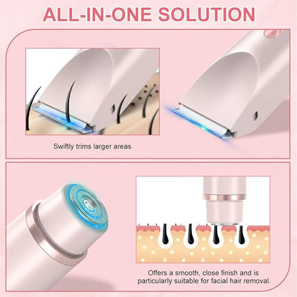 Doppelkopfrasierer für Damen