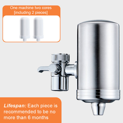 🔥 Installationsfreier Wasserfilter für Haushaltsarmaturen aus Edelstahl
