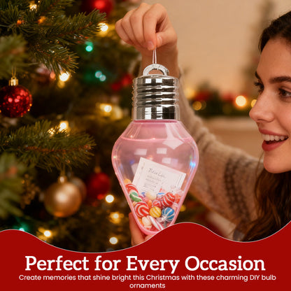 Weihnachtslichter-Geschenkglas