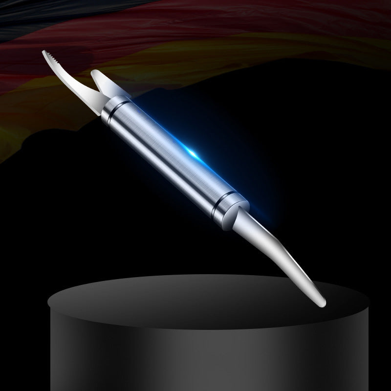 Garnelenschäler und -darm aus Edelstahl