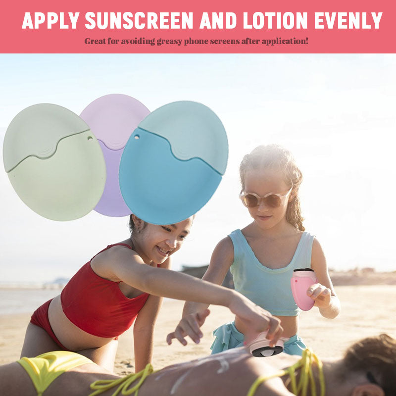 Entfernen des Silikon-Rollapplikators für Creme