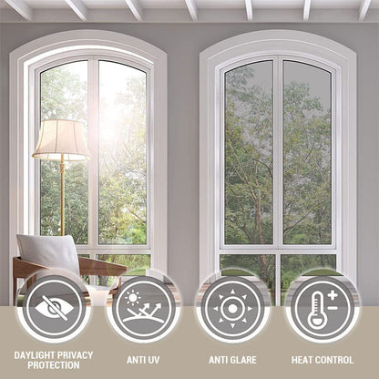 Unidirektionale transparente Sonnenschutz- und Wärmeschutz-Fensterfolie