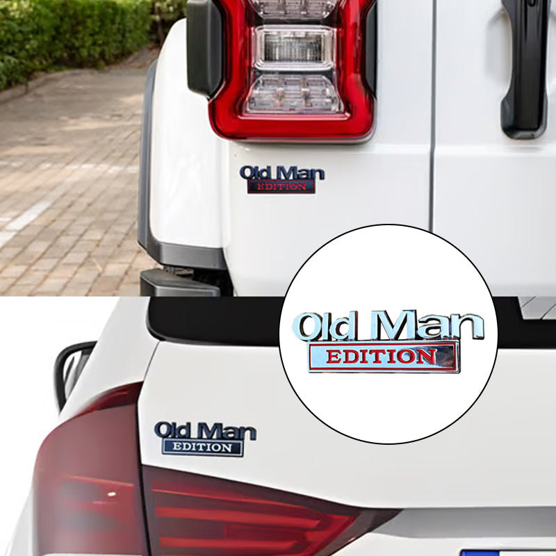 🚗 Old Man Edition-Autoemblem