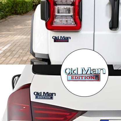 🚗 Old Man Edition-Autoemblem