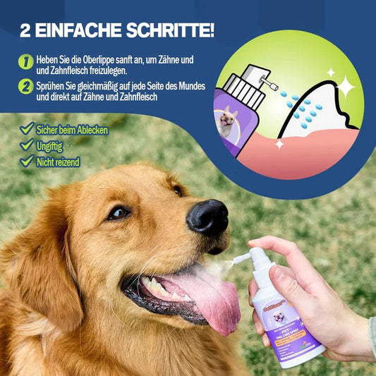 💥Das Angebot🔥Zahnreinigungsspray für Hunde und Katzen