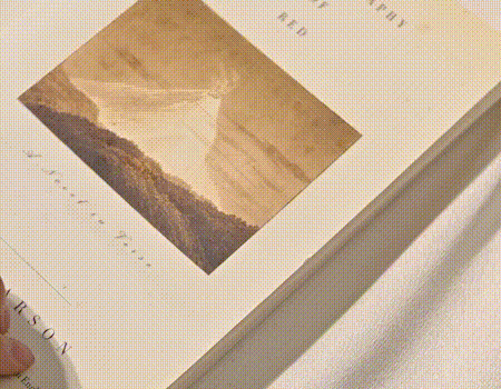 Personalisiertes magnetisches Lesezeichen aus Leder mit Stifthalter