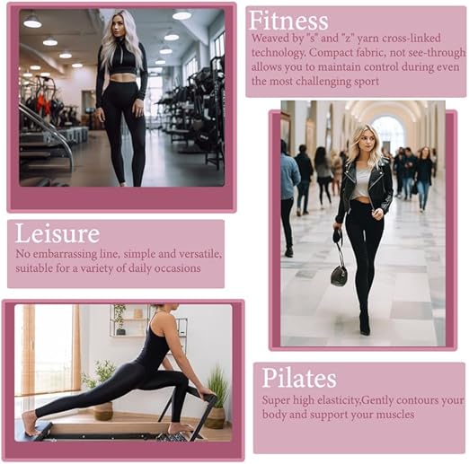 🎁Letzter Tag: 49 % Rabatt!🔥Hochgeschnittene Leggings mit Bauchkontrolle und Figurformung für Workouts