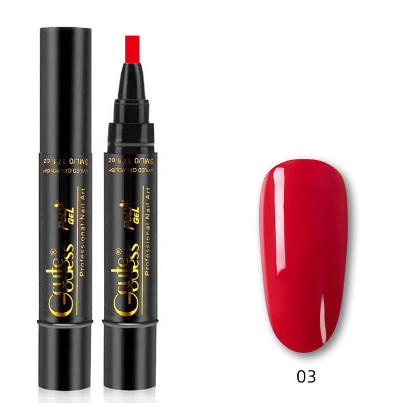 Ein-Schritt-Kleber Drei-in-Eins-Nagellack-Gelstift