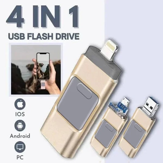 4 in 1 USB-Speicher - blitzschnelle Bildübertragung